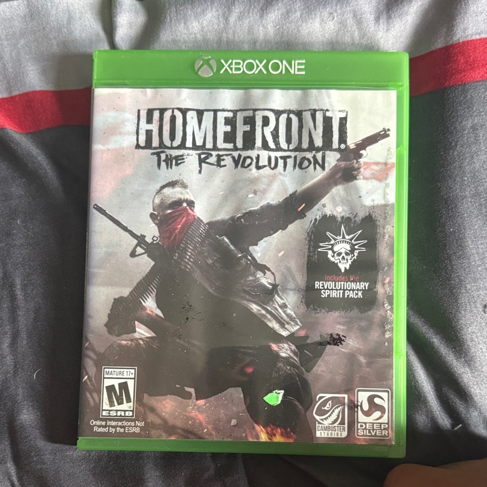 Microsoft Xbox One Game - Homefront: The Revolution with Green Case